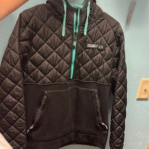 Women’s FXR quilted hoodie